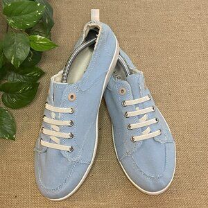 Vionic Beach Pismo Women’s Slip-on Sneakers - Light Blue, Size 10